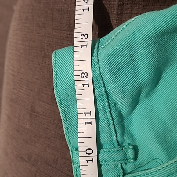 Vtg Coca-Cola Green denim jean skirt Size 5-7 - Picture 9 of 12